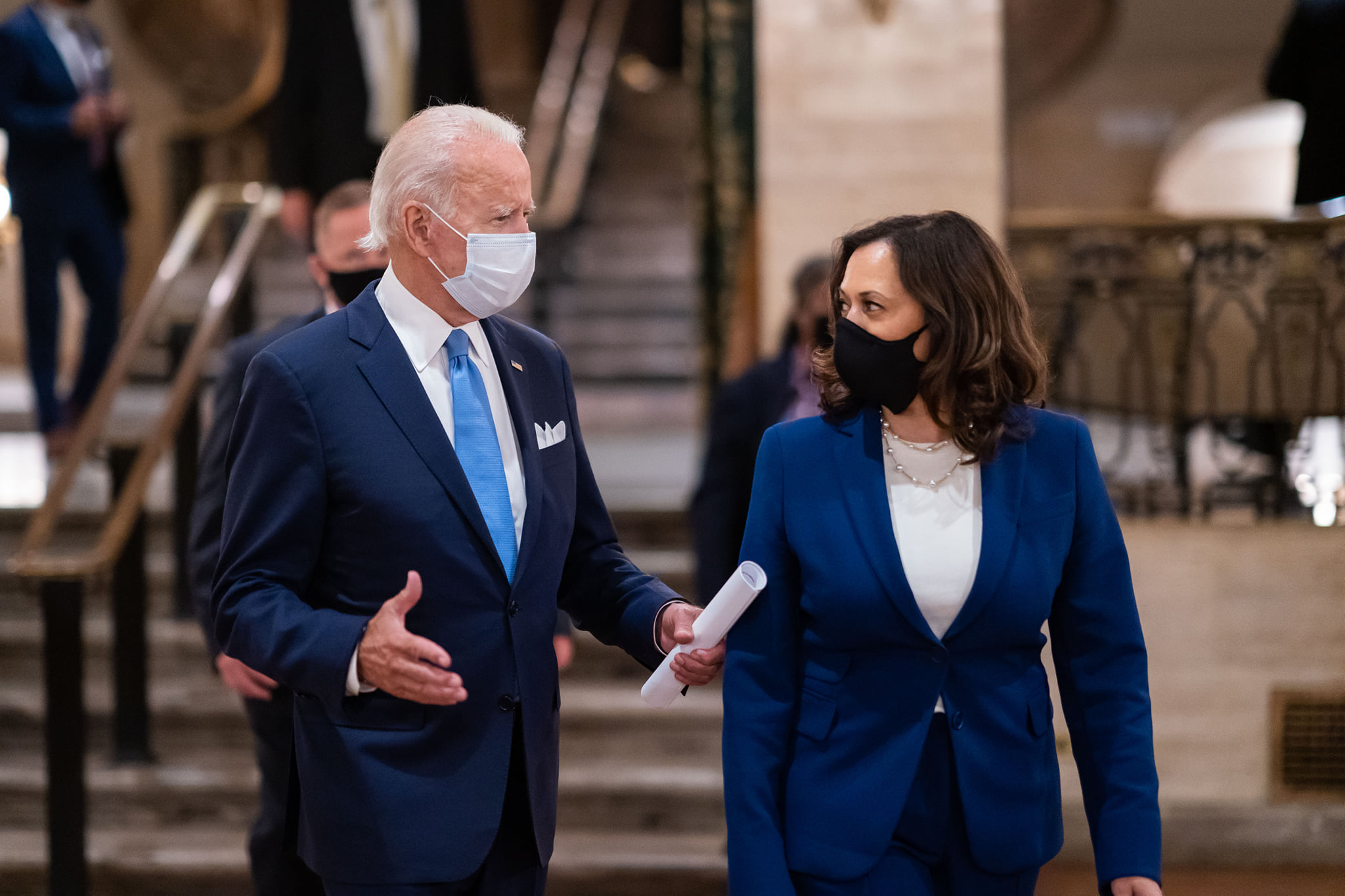 President Biden and Vice President Kamala Harris